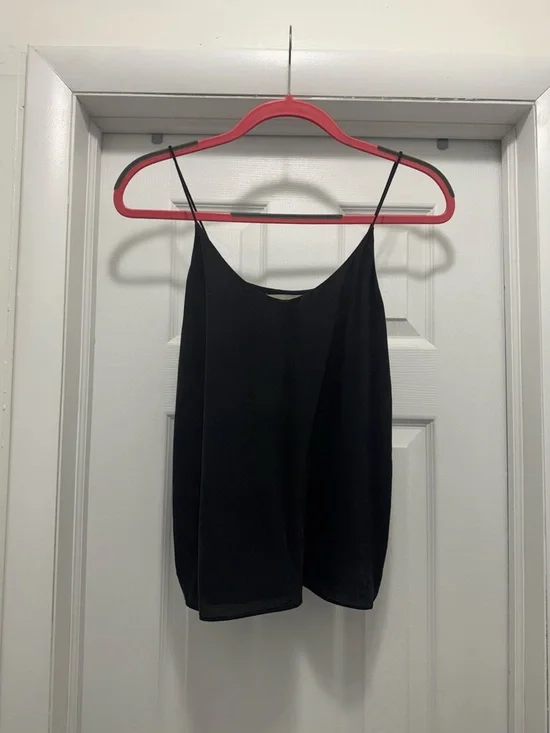 Everlane Black Silk Cami - Picture 3 of 7